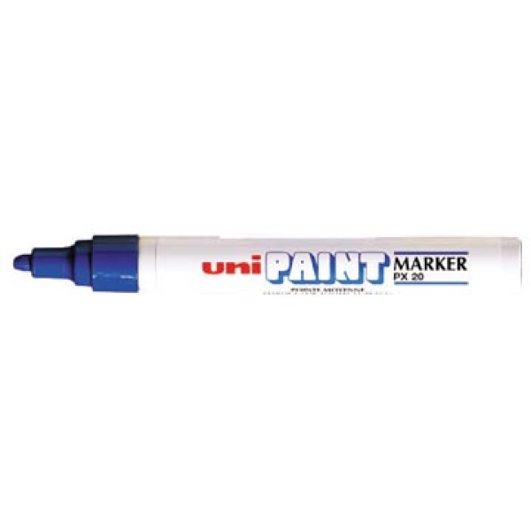 px20b px20 uni-ball uniball paintmarker paintmarkers verfmarker verfmarkers uni blauw paint marker px-20 markers 11uni182053 337983 7009758 bf 4902778545553 4902778912317 0 8 - 1 2 mm rond olieverf