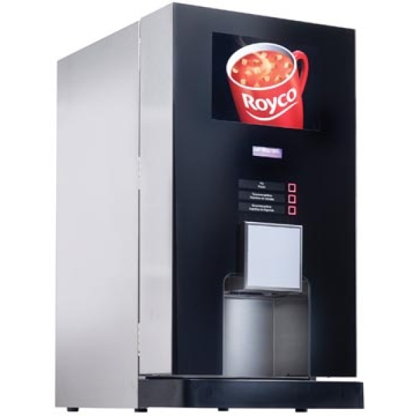 royvend royv royve royven royco automaat eten drank - Q_line soepautomaat bruikleenformule tbc line q Qline