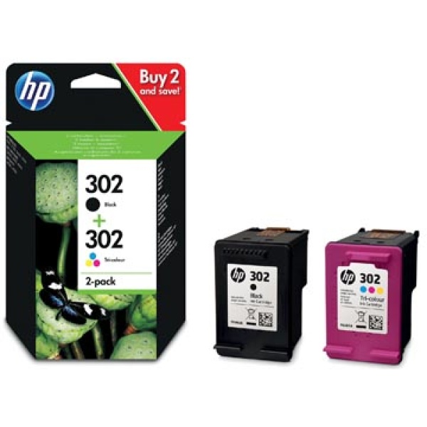 x4d37ae x4d3 x4d37 x4d37a hewlett packard cartridge cartridges inkjet inkjets inkpatronen inkt inktcartridge inktpatroon 190 oem 1 kleuren 165 x zwart 3 pagina's 402369 a4-2625716 44857 hpinx4d37ae 10190780475895 10190780475901 190780475898 hp 302 assortiment aan kleuren 302 hp hp302