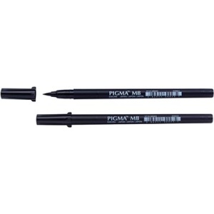 xfkmb49 xfkm xfkmb xfkmb4 sakura brush brushpen brushpennen pen pennen penseel penseelstift penseelstiften pigma zwart medium xfvkmb49 10084511399232 0084511399235