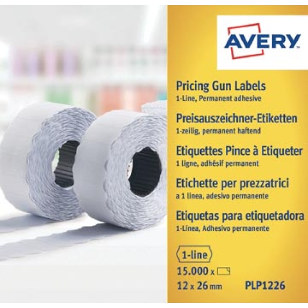 yplp122 yplp yplp1 yplp12 avery etiketten prijstangetiketten etiket prijstang yplp1226 permanent ft 12 x 26 mm 15 000 geel 3000030046761 5014702023712