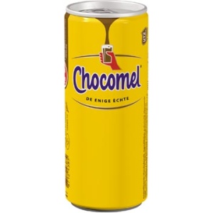 105100 1051 10510 cécémel chocomel chocomelk cecemel choco chocodrink chocolademelk pak vol 24 blik 25 stuks cl 680506 8712400009164 8712800502470 koude dranken niet van toepassing