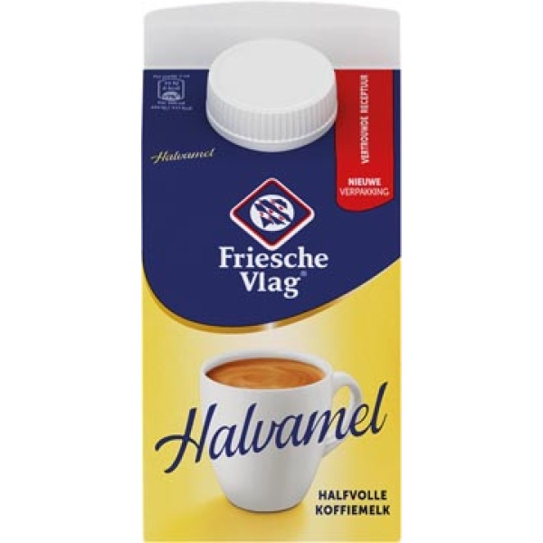 12367 1236 friesche vlag koffiemelk melk melkkoffie melkcup halvamel pak 455 ml 364500 8712800502401 8712800102403 koude dranken niet van toepassing