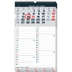 330214 3302 33021 white box agenda kalender kalenders memo-manager 2023 maandkalender viertalig 5400669010405 5400669000185