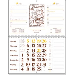 kore white box agenda kalender kalenders maandkalender 2023 korenaar 336064 330010 4005546988245 5400669000055 5400669011327