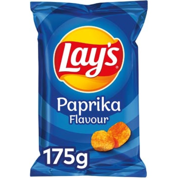 8ps036 8ps0 8ps03 lay's lays chips chipszakjes crokychips snack paprika zak 175 g 683561 8710398166241 8710398165060 eetwaren niet van toepassing