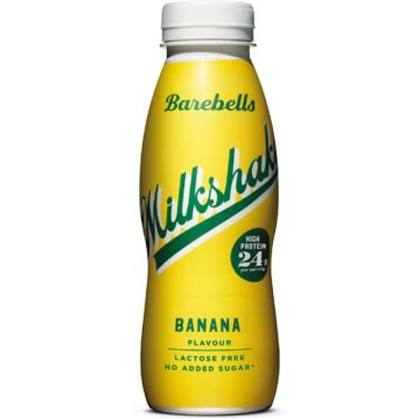 b3002 b300 barebells milkshake banaan 33 cl pak 8 7340001800968 koude dranken niet van toepassing