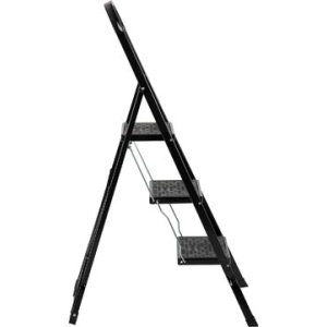 l423hn l423 l423h escalo ladder ladders opstapje opstapjes trap trapje trapladder color step 3 treden zwart 02054140450048 5414045004827