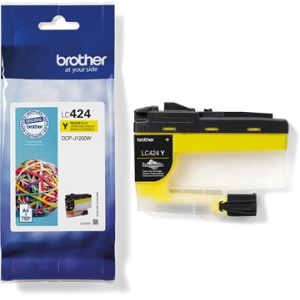 lc424y lc42 lc424 brother cartridge cartridges inkjet inkjets inkpatronen inkt inktcartridge inktpatroon 750 pagina's oem lc-424y geel 4977766810470 4977766811453